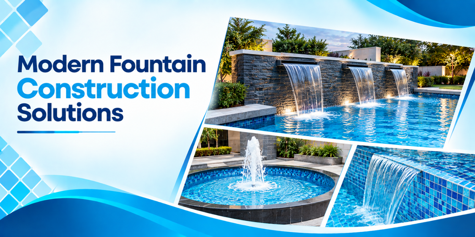 Modern Fountain Construction Solutions